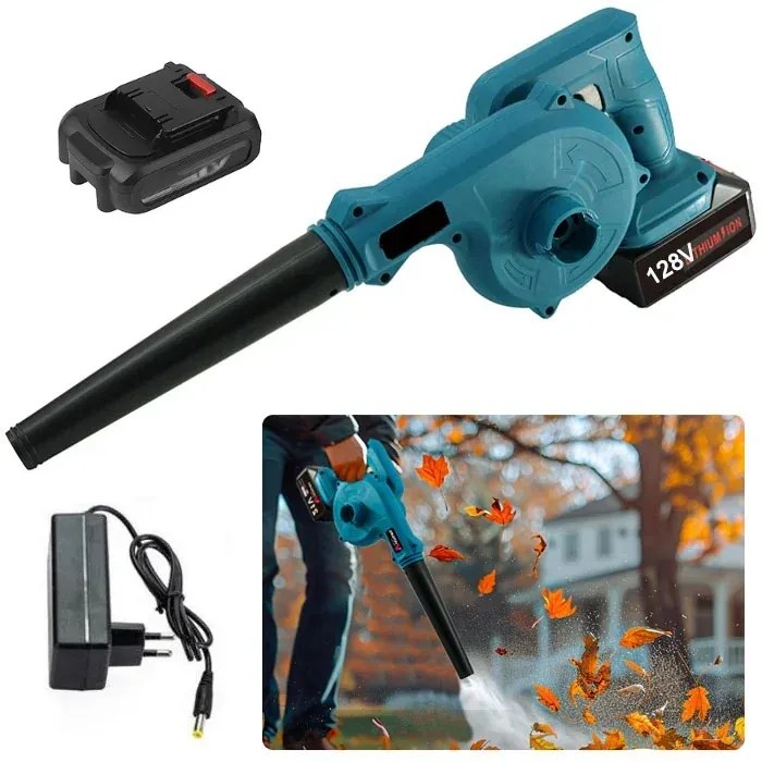 Akkus lombfúvó KIYOSHI KE24-301 2 az 1-ben + 2x akku