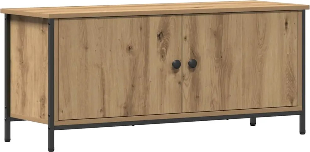 vidaXL TV szekrény Artisan tölgy 100 x 35 x 45 cm Faanyag