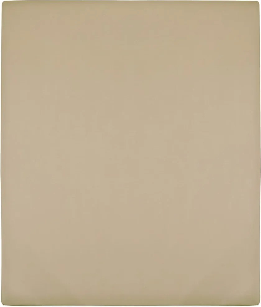 vidaXL 2 db tópszínű pamutdzsörzé gumis lepedő 160x200 cm