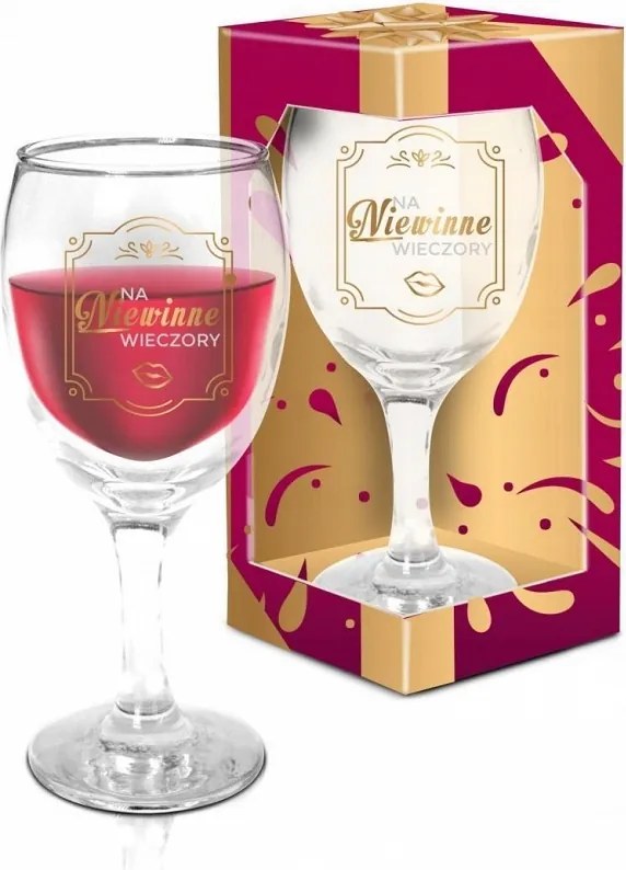 Borospohár 220 ml Ártatlan Estékre