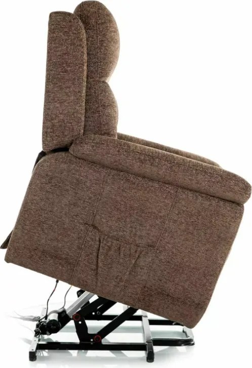 Morgan Raven elektromos dönthető fotel cappuccino