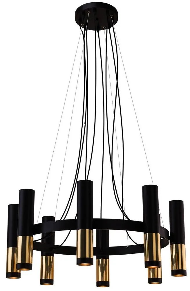 Amplex 8372 - Csillár zsinóron KAVOS 8xGU10/15W/230V