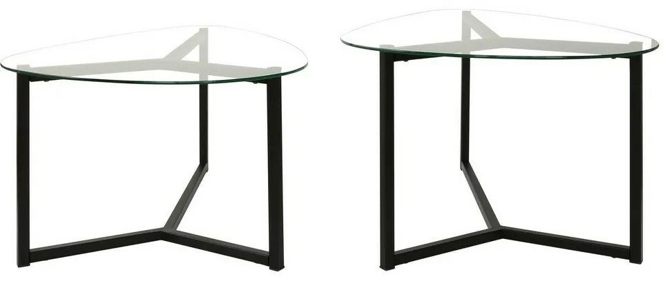 Bellisimo Black dohányzóasztal szett, 2 db