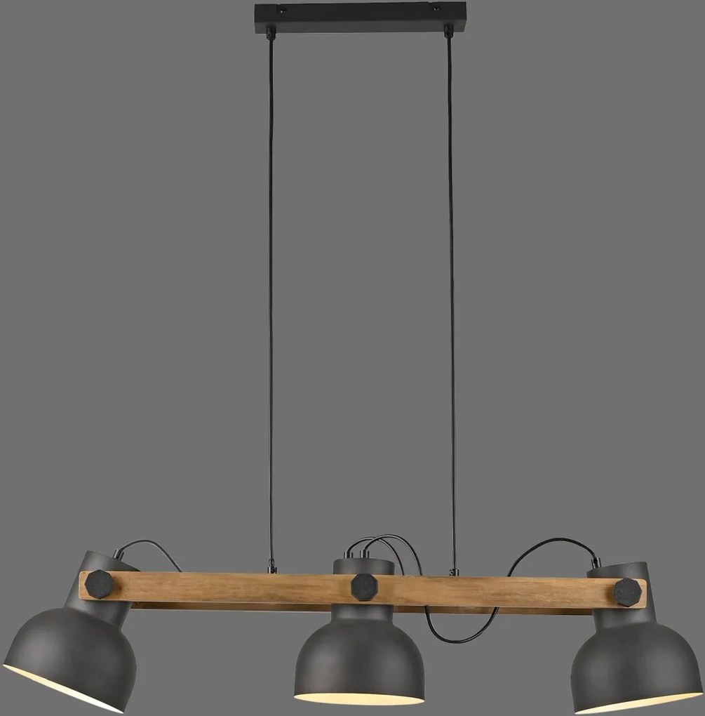 Paul Neuhaus loft függeszték cup 2.0 fekete fa pln15743-18