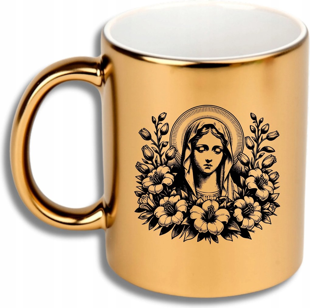 Arany Bögre Ajándék Különböző Alkalmak Szűz Mária