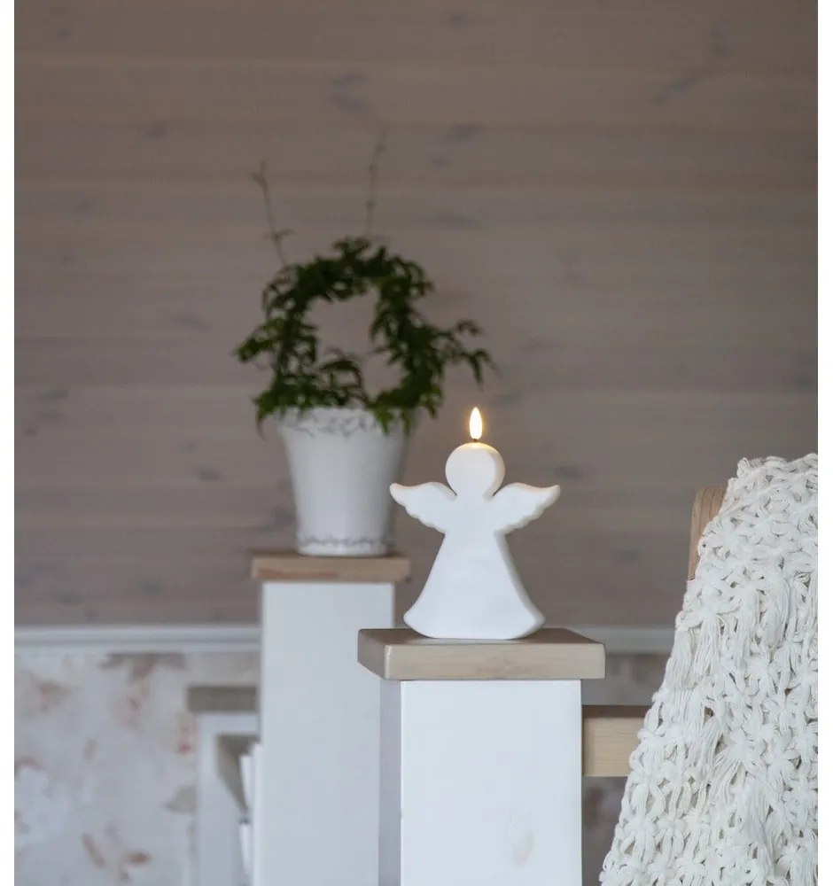 Kültéri LED gyertya (magasság 18 cm) Flamme Angel – Star Trading