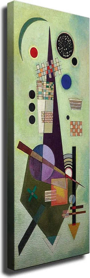 PC189 Kandinsky vászonkép, 30 x 80 cm