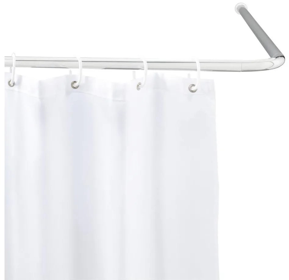 WENKO 19215100 - rúdtartó UNIVERSAL 2x2 cm króm/fehér