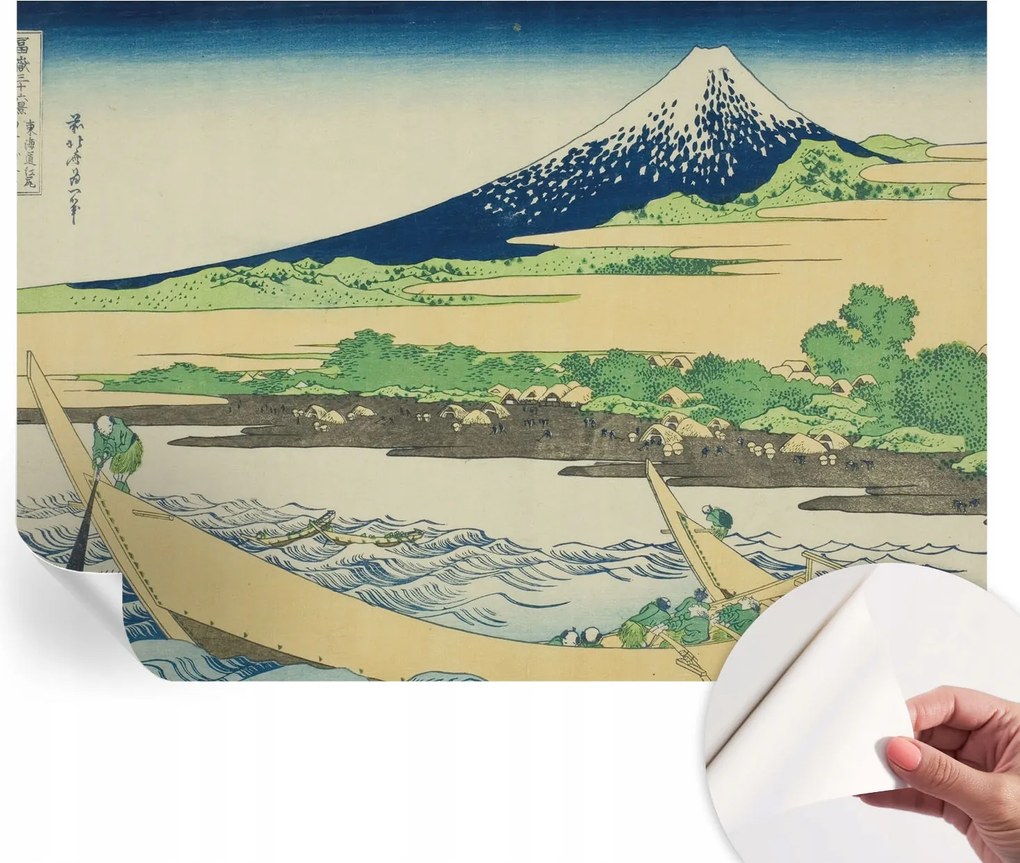 Öntapadós tapéta Fali furnér 3D hatás Hegyi panoráma 208x146 cm