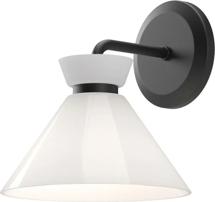 Elstead Lighting Halston ALM-HALSTON-1WB-BK Fali lámpa 1x40W/E14 IP20