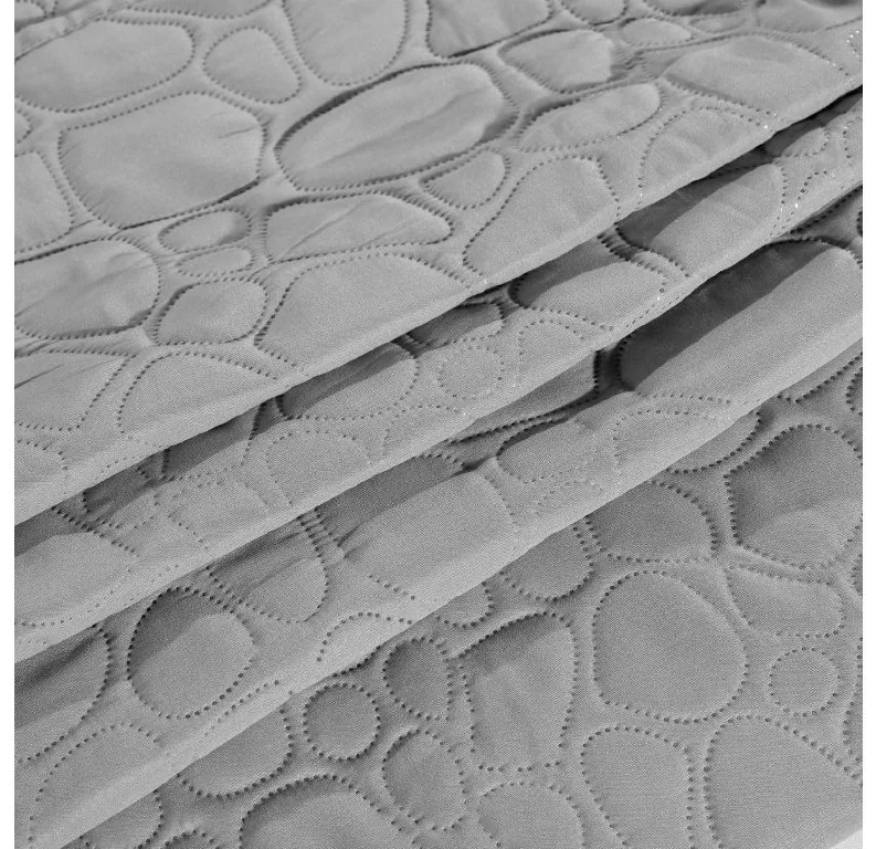 STONE világosszürke ágytakaró Méret: 200 x 220 cm