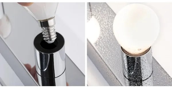 Paulmann 80096 - 3xE14/40W IP44 Fürdőszobai tükörmegvilágító REGULA 230V króm