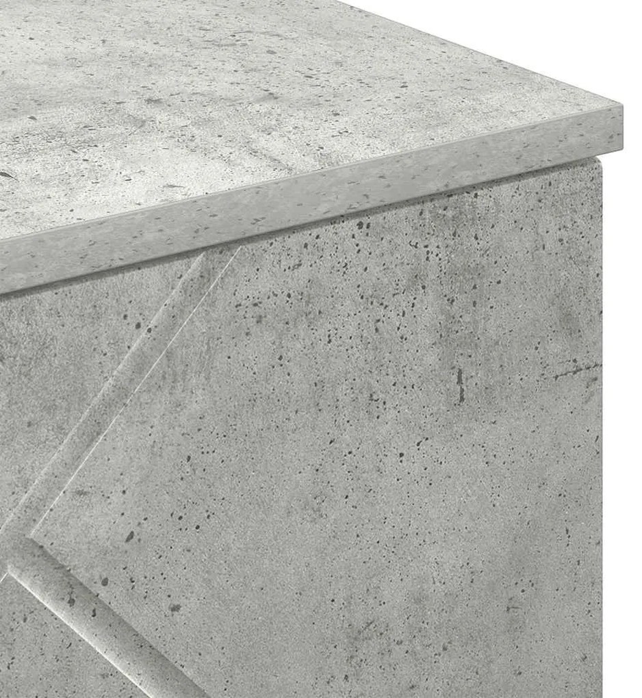 Fürdőszoba Székény Beton szürke 30 x 31.5 x 61 cm Faanyag