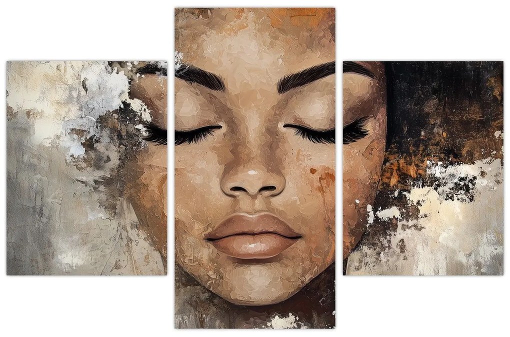 Kép - Női portré (90x60 cm)