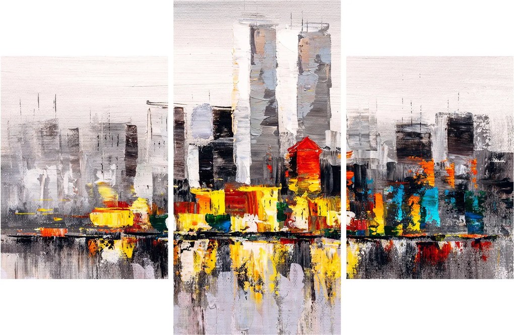Kép - A nagyváros festménye (90x60 cm)