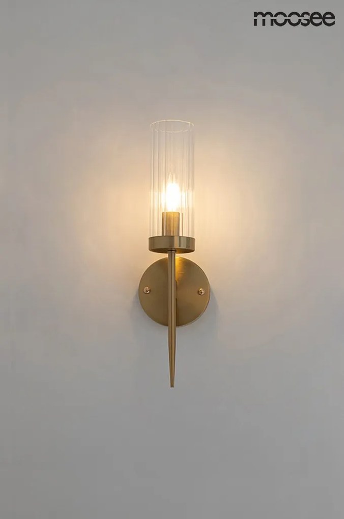 KING HOME MSE010400197 TORCH Kristály Fali Lámpa Arany E14 IP20