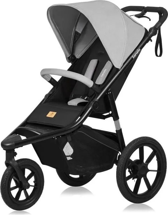 Lionelo - Sport babakocsi AZURA fekete/szürke