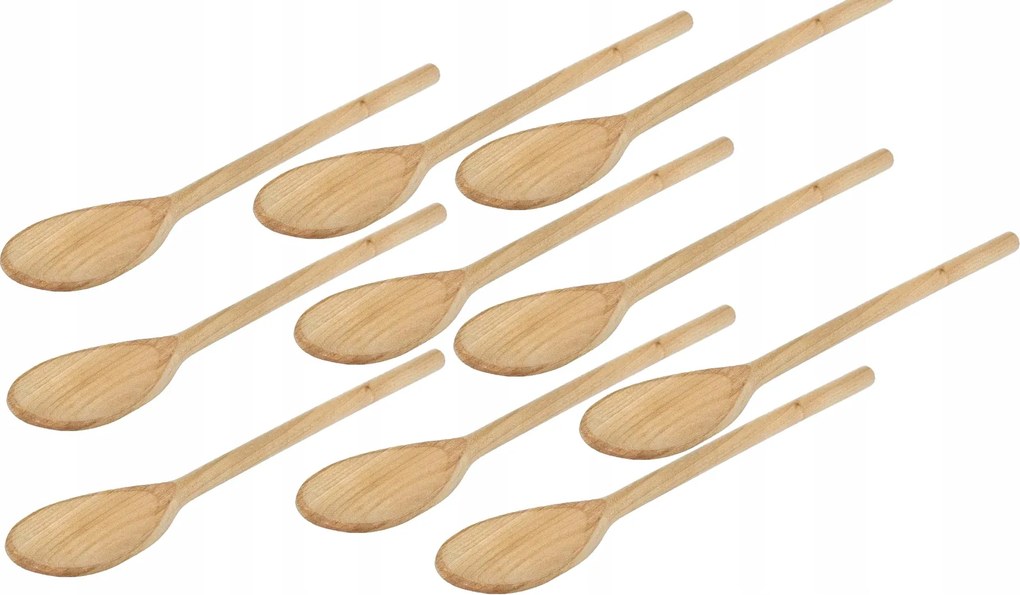 Fakanál szett mini só cukor kanál 13cm 10 db