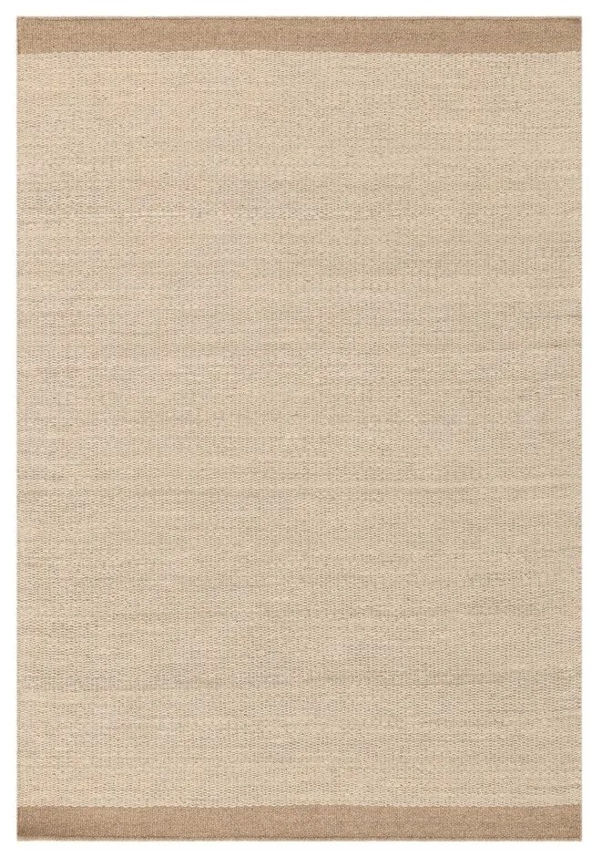 Bézs-krémszínű kézi szövésű gyapjú szőnyeg 120x170 cm Lima Sand – Asiatic Carpets