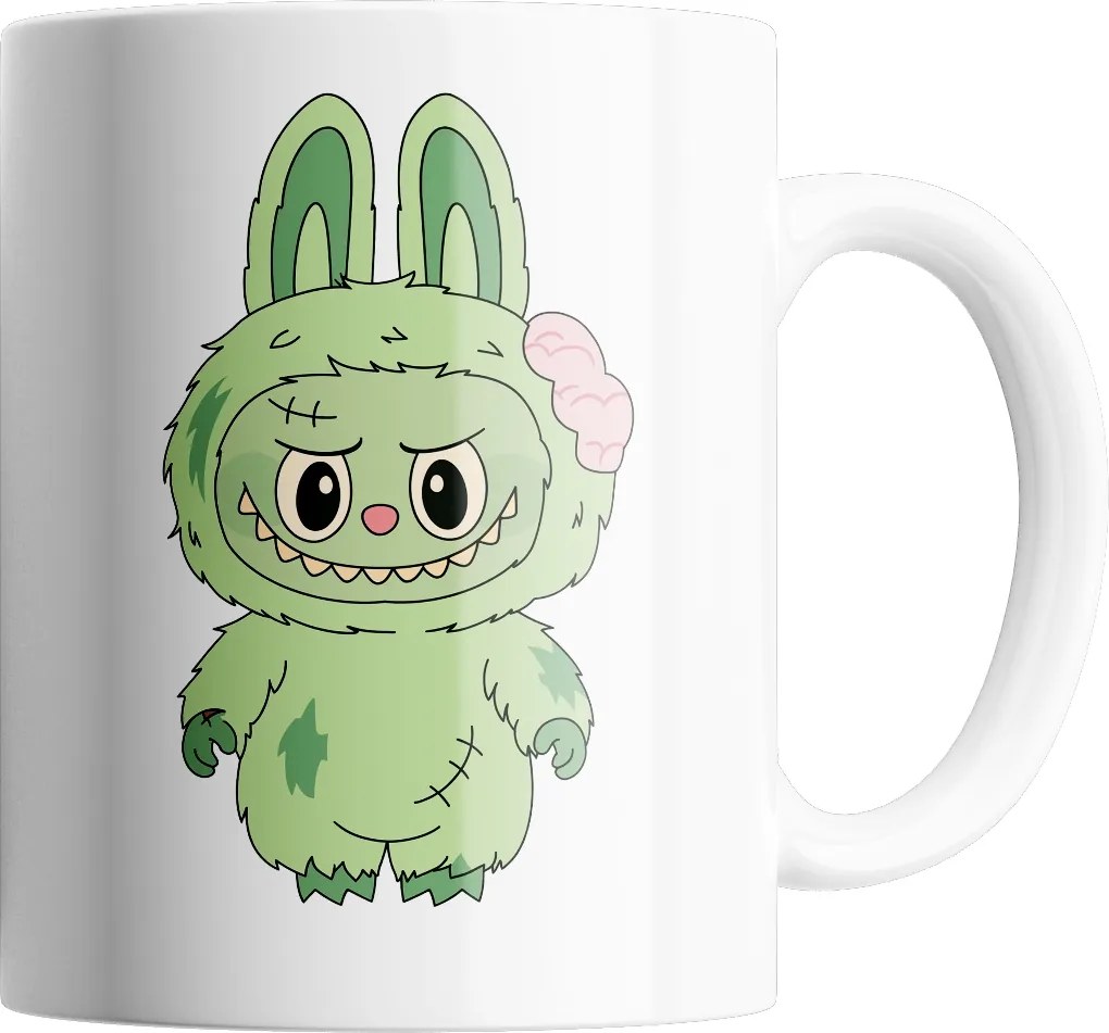 Bögre Labu Halloween Zombi Bögre Kiváló Minőség Ajándék Szöveg