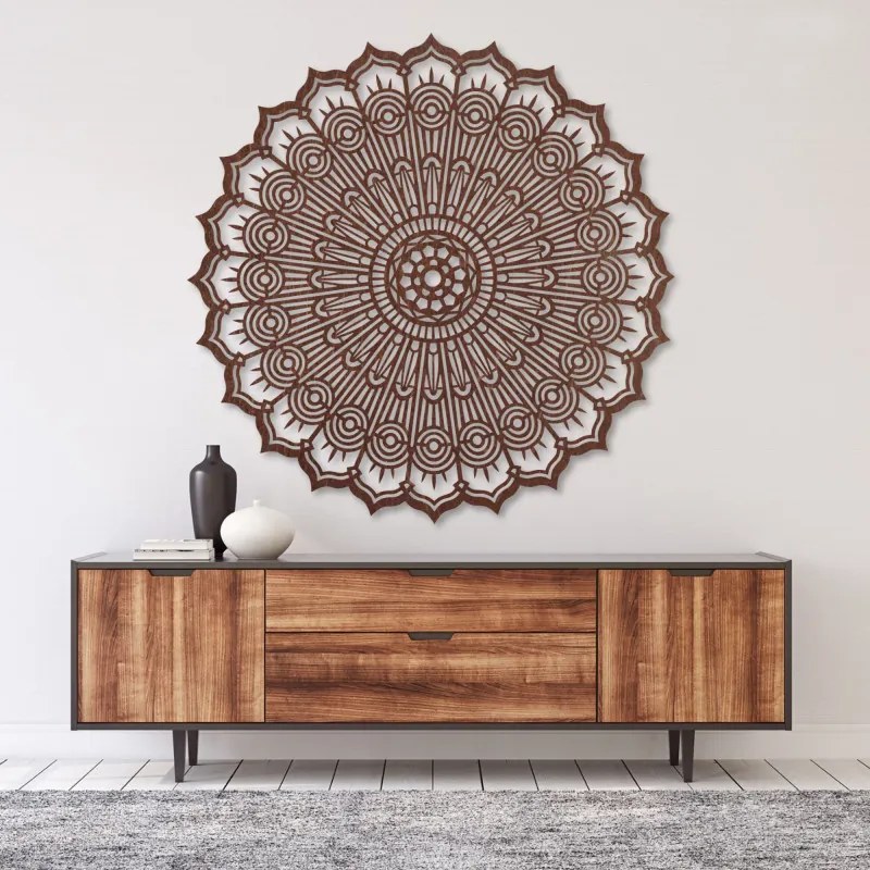 Gyógyító mandala a falon - Elegáns dekoráció az Ön belső terébe | LEER