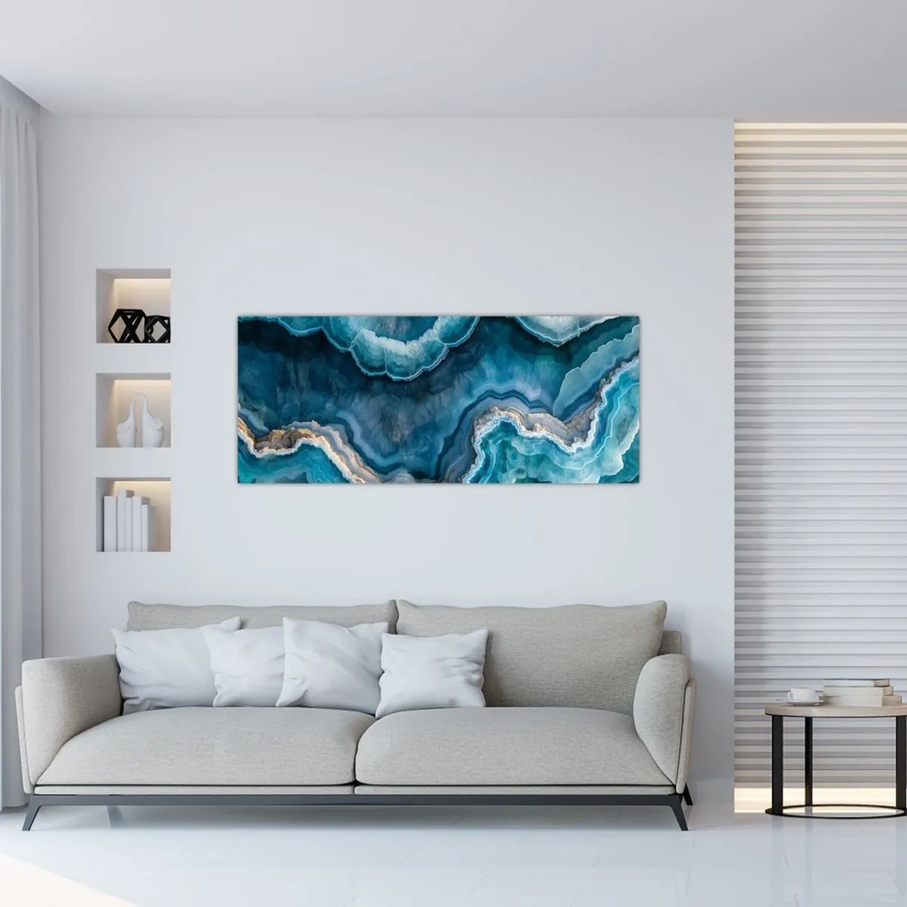 Kép - Akvamarin részlet (120x50 cm)
