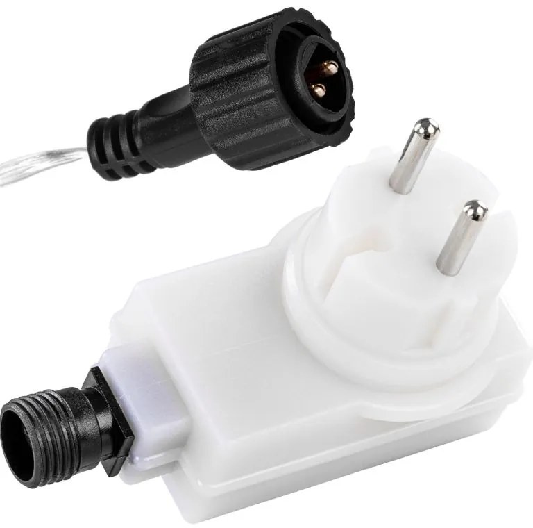 VOLTRONIC® Fényfüzér 10 m 100 LED hideg fehér  vezérlő