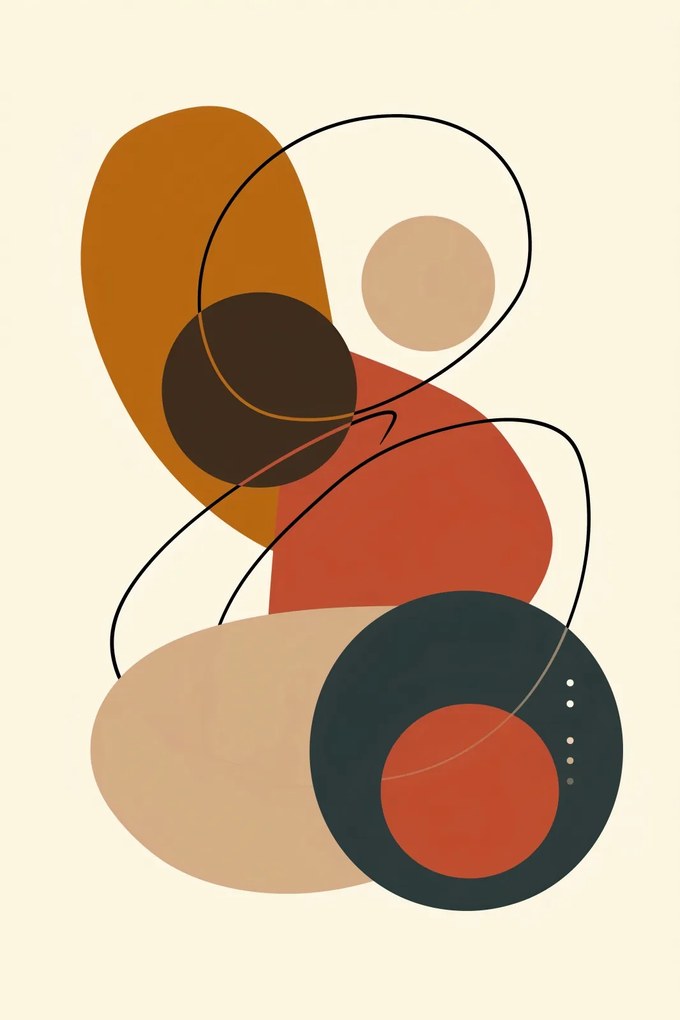 Poszter 20x30cm Harmónia geometria