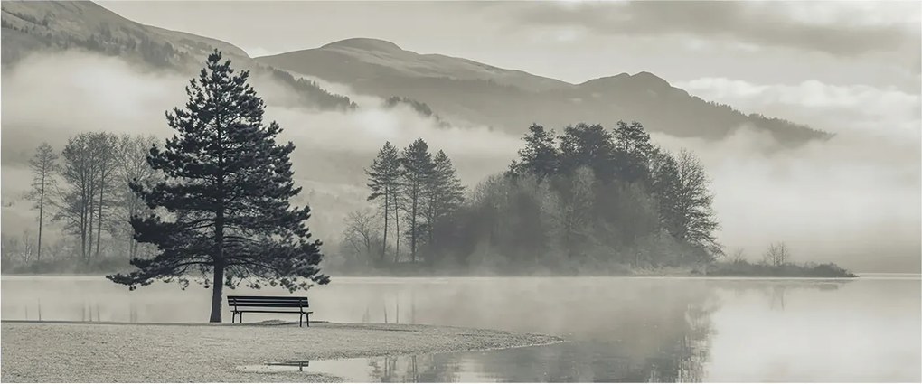 Fotótapéta Falra Előszoba Konyha Romantikus tájkép 250x104 Ragasztó