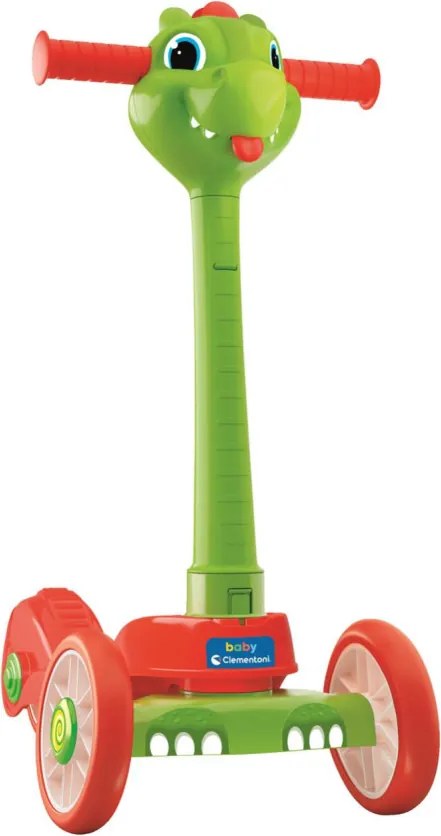 Háromkerekű Green sárkányos roller Clementoni