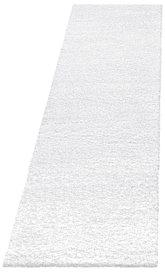 Fehér futószőnyeg 80x250 cm Fluffy – Ayyildiz Carpets