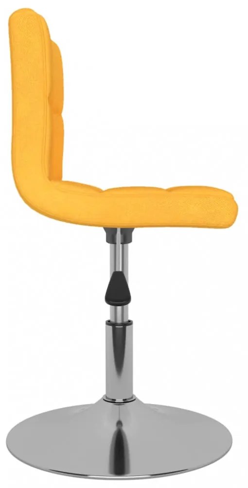 sárga szövet forgó bárszék