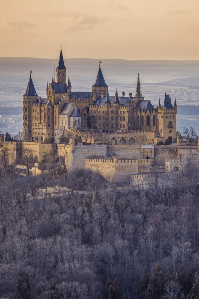 Poszter 40x60cm Hohenzollern kastély 2, Assaf Frank