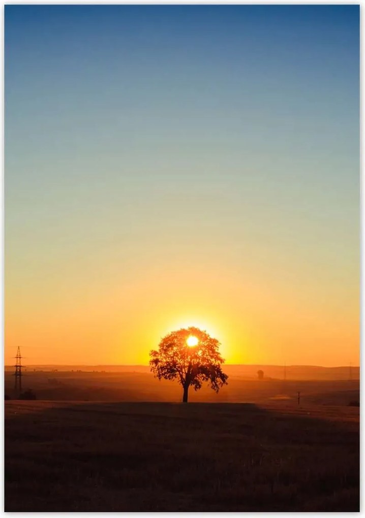 Poszterek 70x100 Kilátás Tájkép