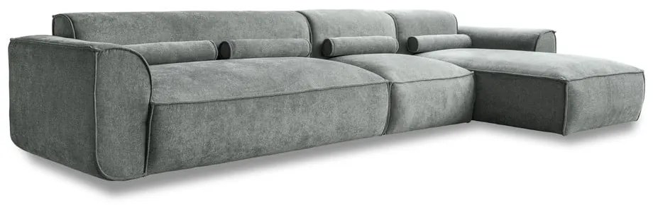 Világoszöld sarokkanapé (jobb oldali) Flex Felix – Miuform