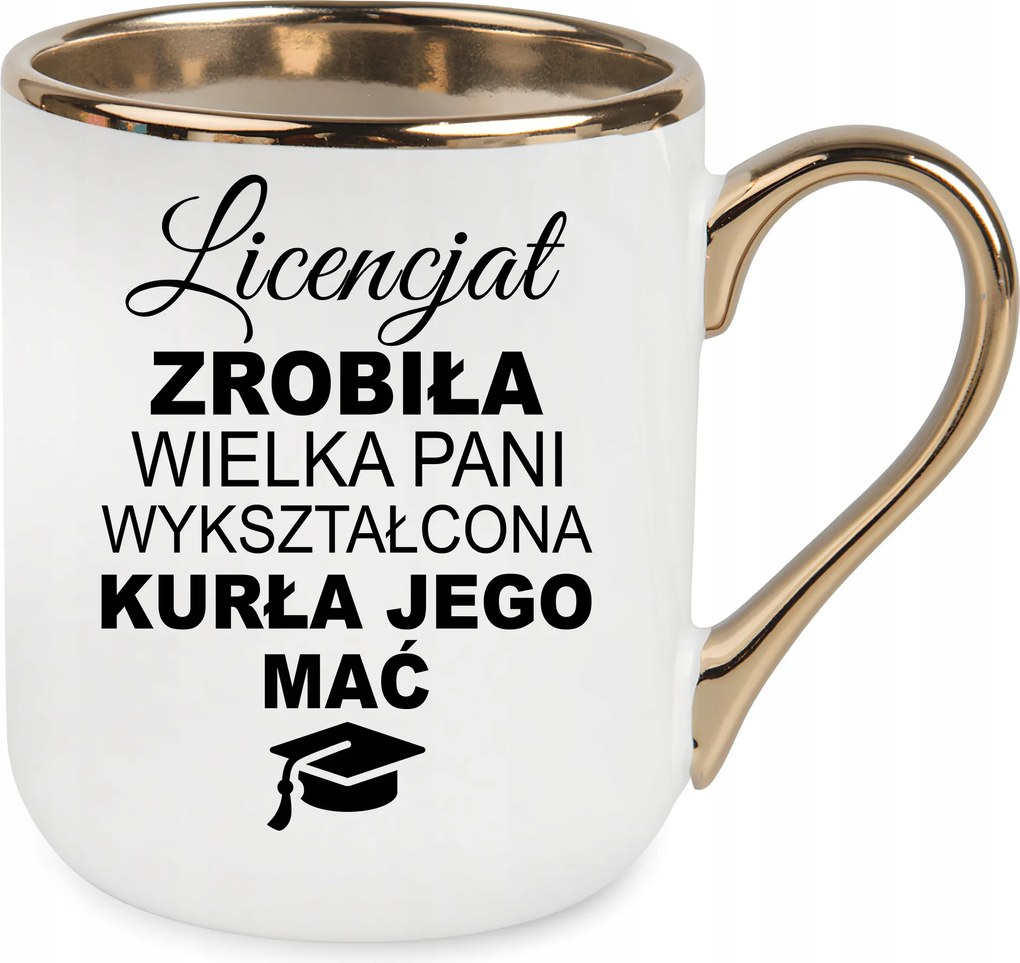 Arany Bögre Elegáns Ajándék Nagyasszony Doboz