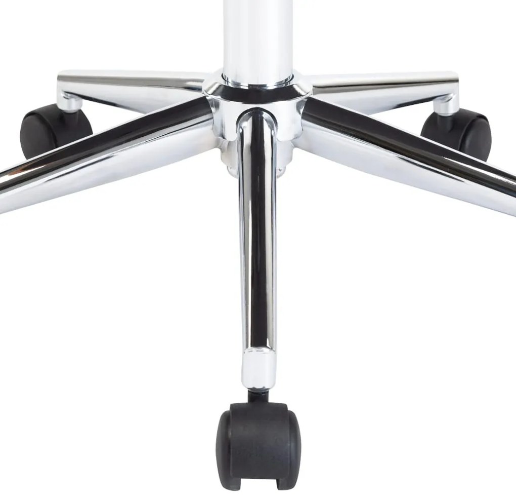 vidaXL 6 db szürke hajlított fa és szövet forgó étkezőszék