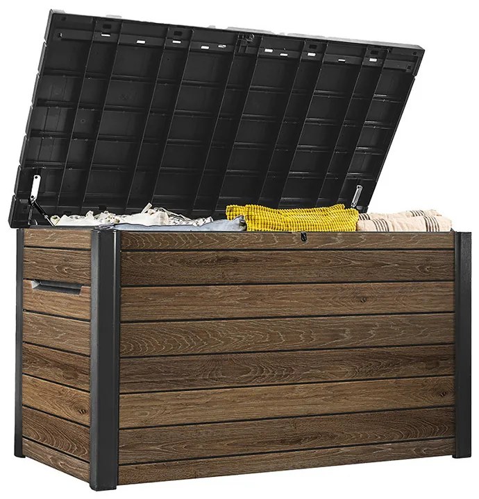 Decocoat műanyag kerti láda 870 L