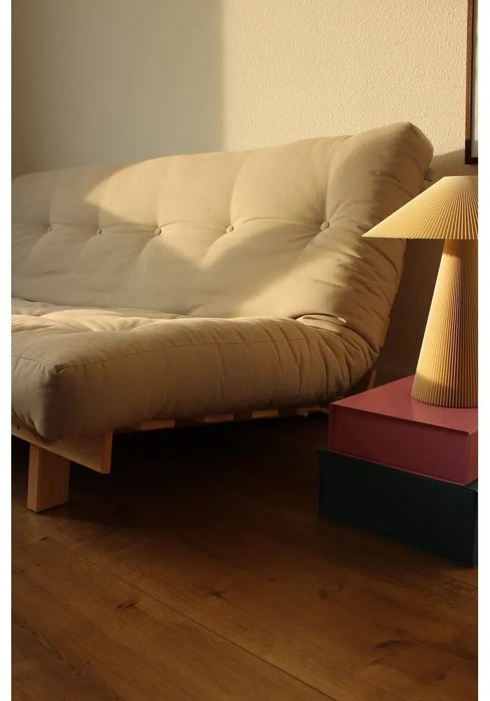 Rózsaszín kordbársony kanapé 200 cm Lean – Karup Design