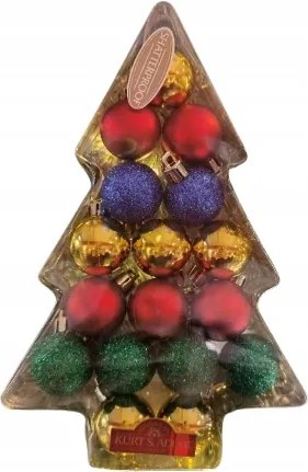 Kurt Adler karácsonyfadíszek mix a fán