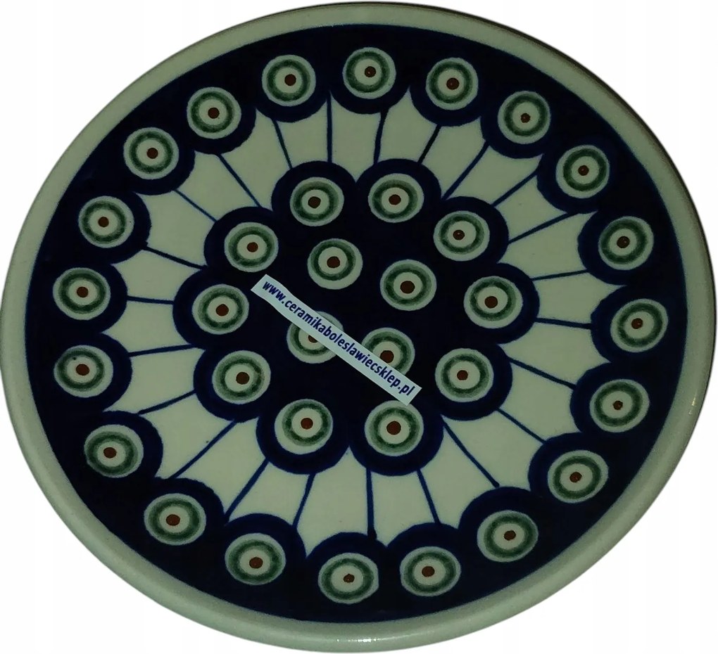 Tányér 818 Kerámia Bolesławiec dek.8 16 cm