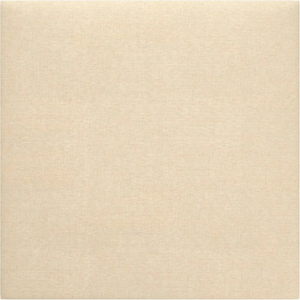vidaXL Fali Fejtámla 12 pcs Krém 30 x 30 cm szövet