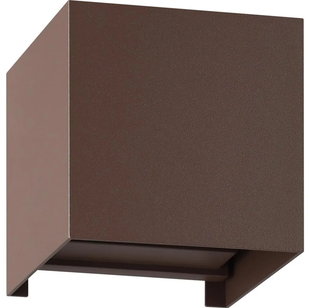 Eglo 901066 - LED Kültéri fali lámpa CALPINO 2xLED/2,8W/230V IP54 barna