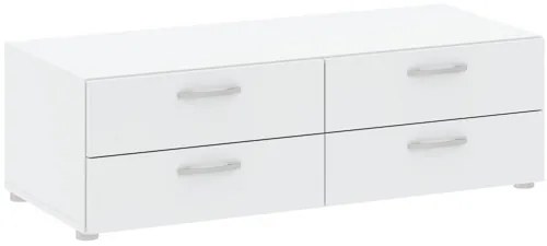 BASIC Komód Fehér Színben 110 cm 4S