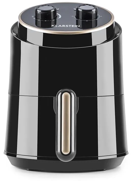 Wel Air Fry, meleglevegős olajsütő, 1230W, biztosíték a túlforrósodás ellen, 1,5 l, fekete