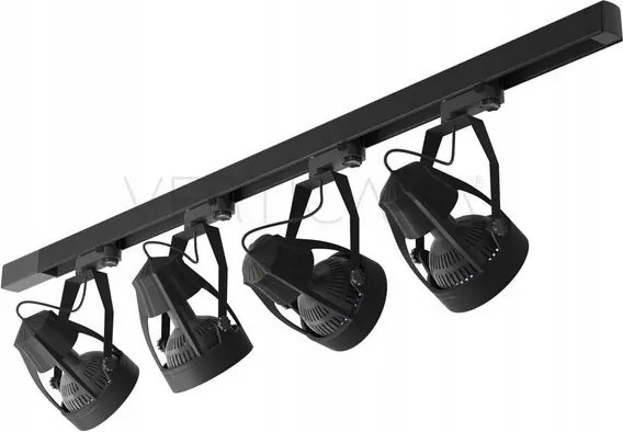 Világítás zöld falhoz 4x Verticana 45° 2M