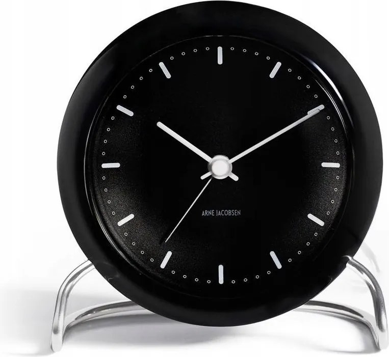 Rosendahl Arne Jacobsen Ébresztőóra Fekete