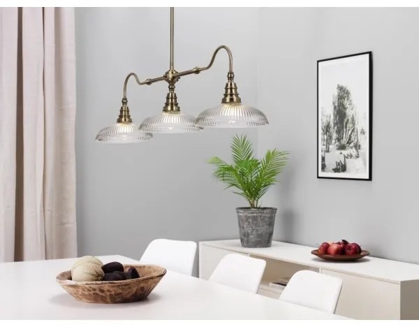 Cottex T9043A - SNOOKER rudas csillár 3xE27/60W/230V