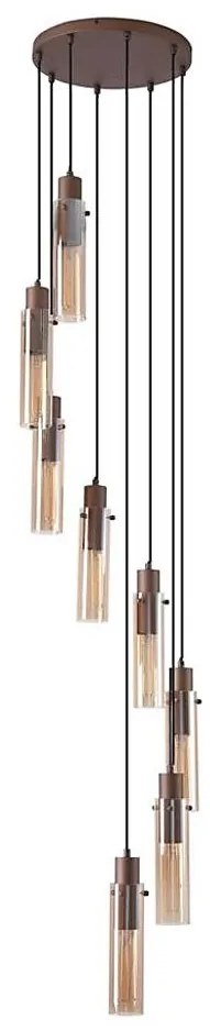 Searchlight 88920-8MO - Kábeles csillár SWEDEN 8xE27/60W/230V