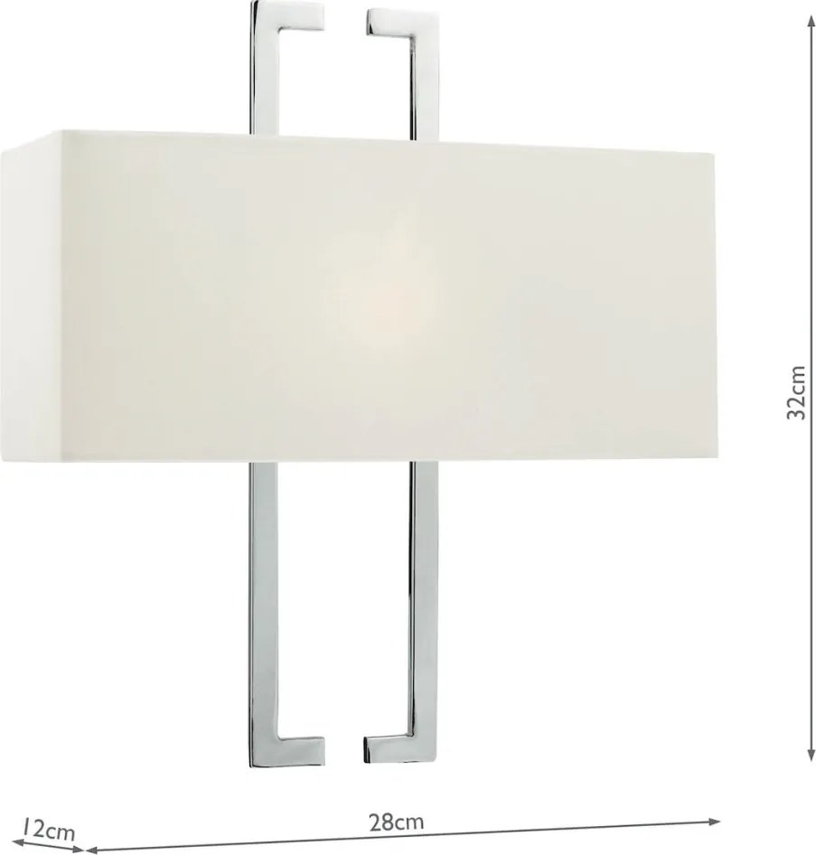 Dar Lighting NILE NIL0750 Fali lámpa 1x40W/E14 IP20